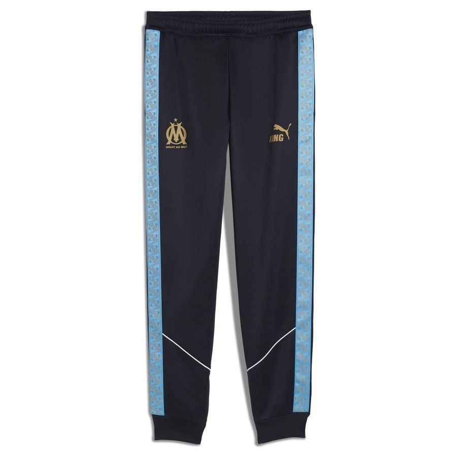 Marseille Pants King Anthem - New Navy/Luminous Blue - Men's-SoccerKits Hub | Buy Soccer Jerseys Online